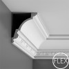 Карниз Orac decor - Luxxus (14,4х17х200 см), Гибкий, Артикул  C301F