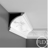 Карниз Orac decor - Luxxus (12х15х200 см), Гибкий, Артикул  C218F