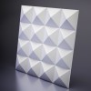 3D Панель Artpole Zoom (600х600х40 см), Гипс, Цвет белый