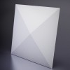 3D Панель Artpole Zoom X4 (600х600х40 см), Гипс, Цвет белый