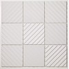 3D Панель Artpole Lambert (600х600х30 см), Гипс, Цвет белый