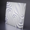 3D Панель Artpole Foggy 2 (650х650х16 см), Гипс, Цвет белый
