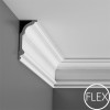 Карниз Orac decor - Luxxus (6,4х14,1х200 см), Гибкий, Артикул  C339F