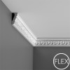 Карниз Orac decor - Luxxus (3,1х6,6х200 см), Гибкий, Артикул  C214F