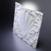 3D Панель Artpole Valencia LED (WHITE) (600х600х88 см), Гипс, Цвет белый