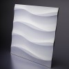 3D Панель Artpole Cotton (600х600х20 см), Гипс, Цвет белый