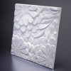 3D Панель Artpole Flora (600х600х32 см), Гипс, Цвет белый