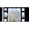 3D Панель Artpole Rose (Панно) (1 800х1 800х47 см), Гипс, Цвет белый