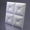 3D Панель Artpole Chester (500х500х33 см), Гипс, Цвет белый
