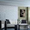 3D Панель Artpole Sandy 1 (600х600х24 см), Гипс, Цвет белый